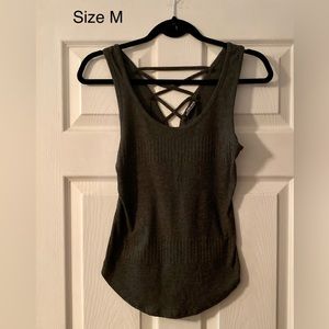 Fashion Nova Sleeveless Tank Gray